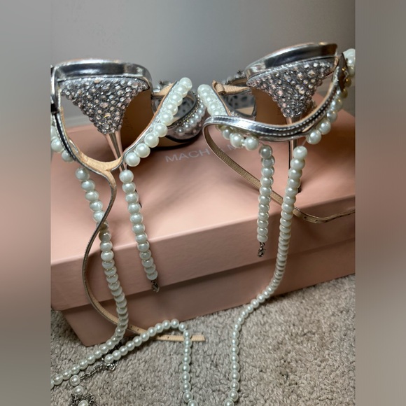 Mach & Mach diamond of Elizabeth PVC high heels - Picture 2 of 6